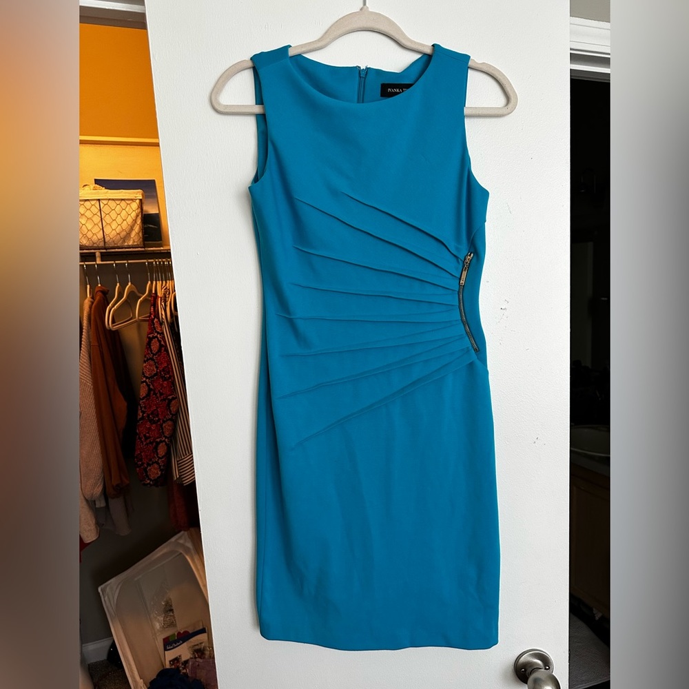 Blue dress